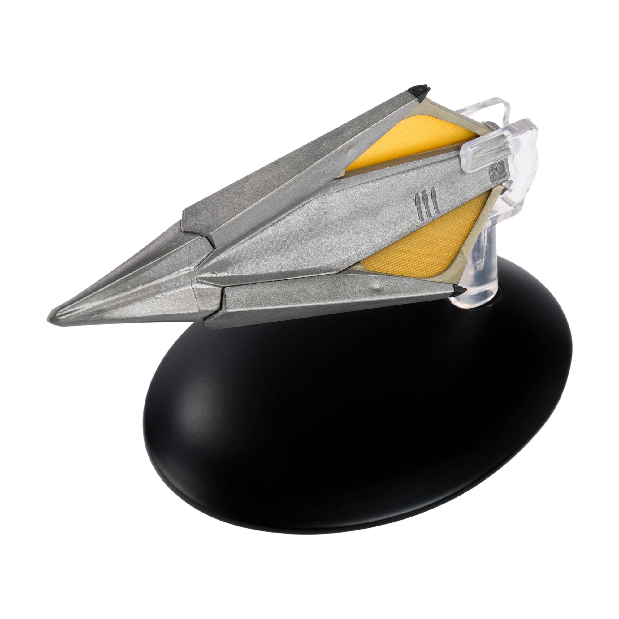 Alt View 3. Eaglemoss - Eaglemoss Star Trek Starship Replica | Tholian Webspinner - Blue.