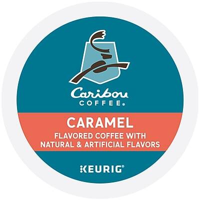 Caribou Coffee  
Caramel  
Flavored Coffee with Natural & Artificial Flavors  
Keurig