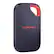 Angle. SANDISK - Extreme 2TB Portable SSD External USB Type-C SSD, up to 2000MB/s, IP65 water / dust resistance - Black.