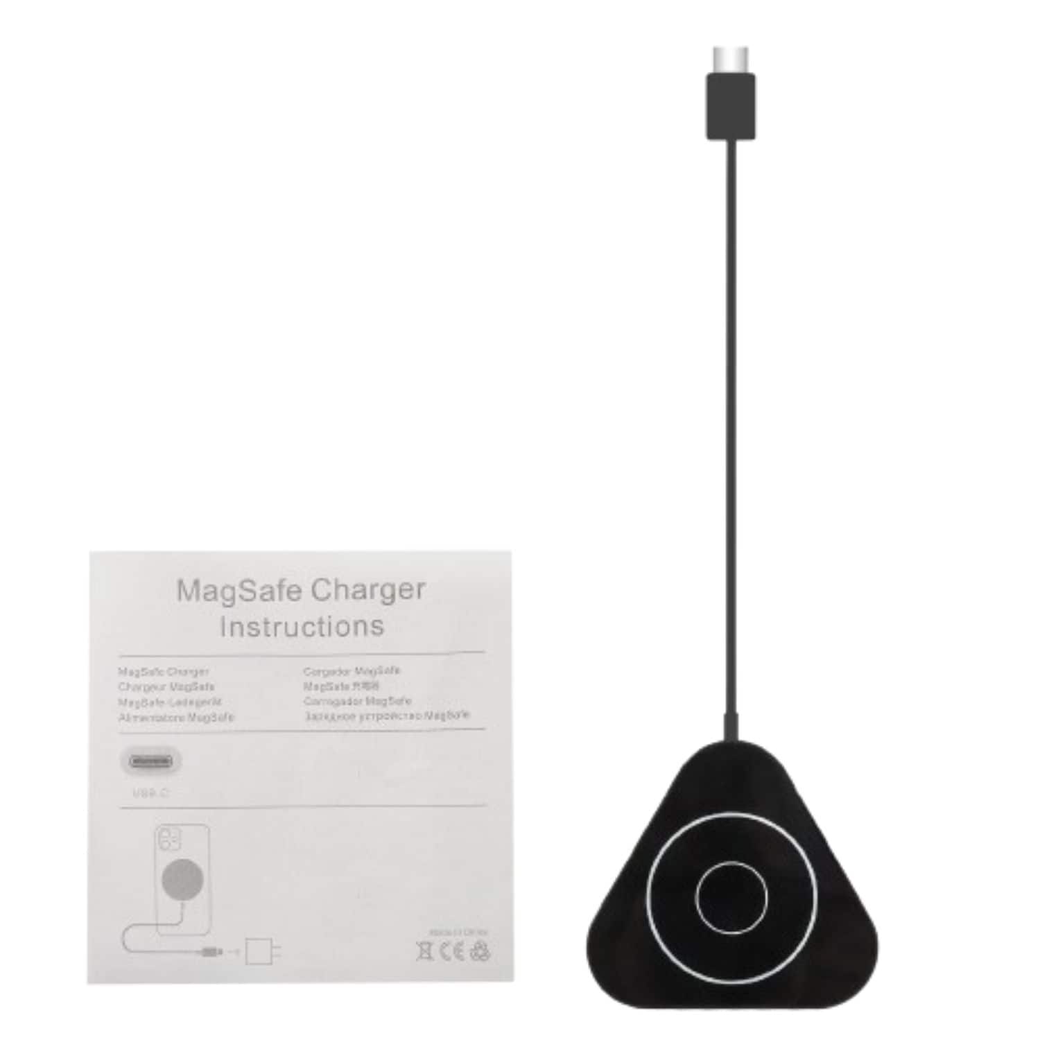 Stock Preferred - 15W Wireless Fast Charging Magnetic Charger Pad - Black