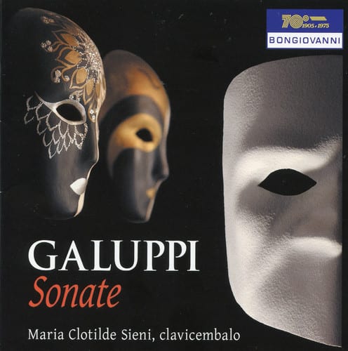 Baldassarre Galuppi - Sonate Per Cembalo  - COMPACT DISCS