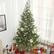 Alt View 6. Homcom - Sparse Realistic Cedar Artificial Christmas Tree, 2901 Tips Hinged - Green.