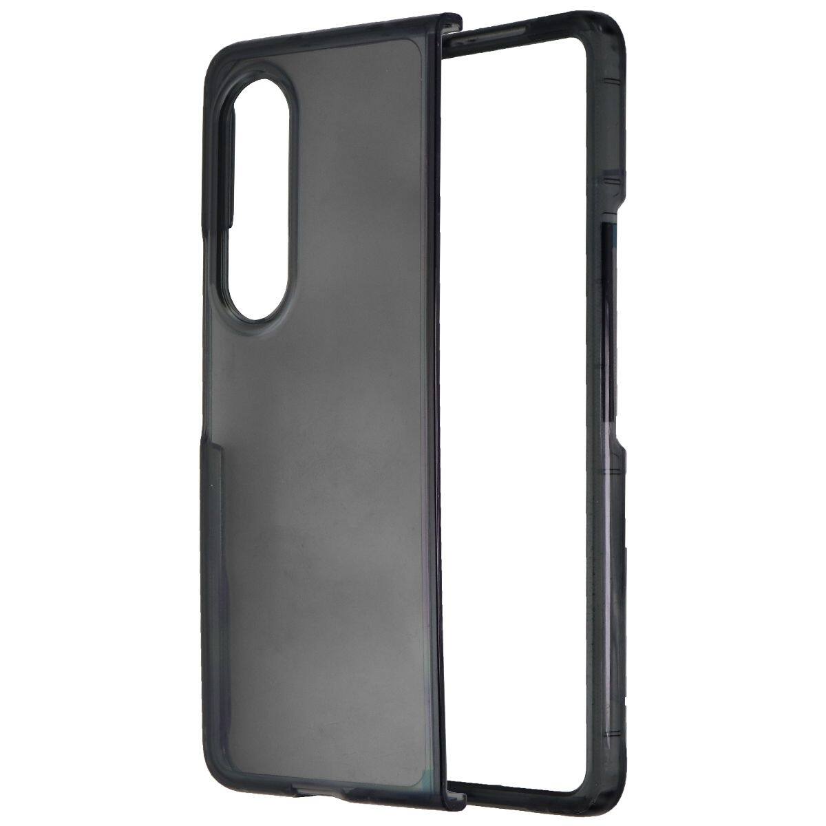 Front. Tech21 - Tech21 Evo Tint Series Hardshell Case for Samsung Galaxy Z Fold3 5G - Black - Black.