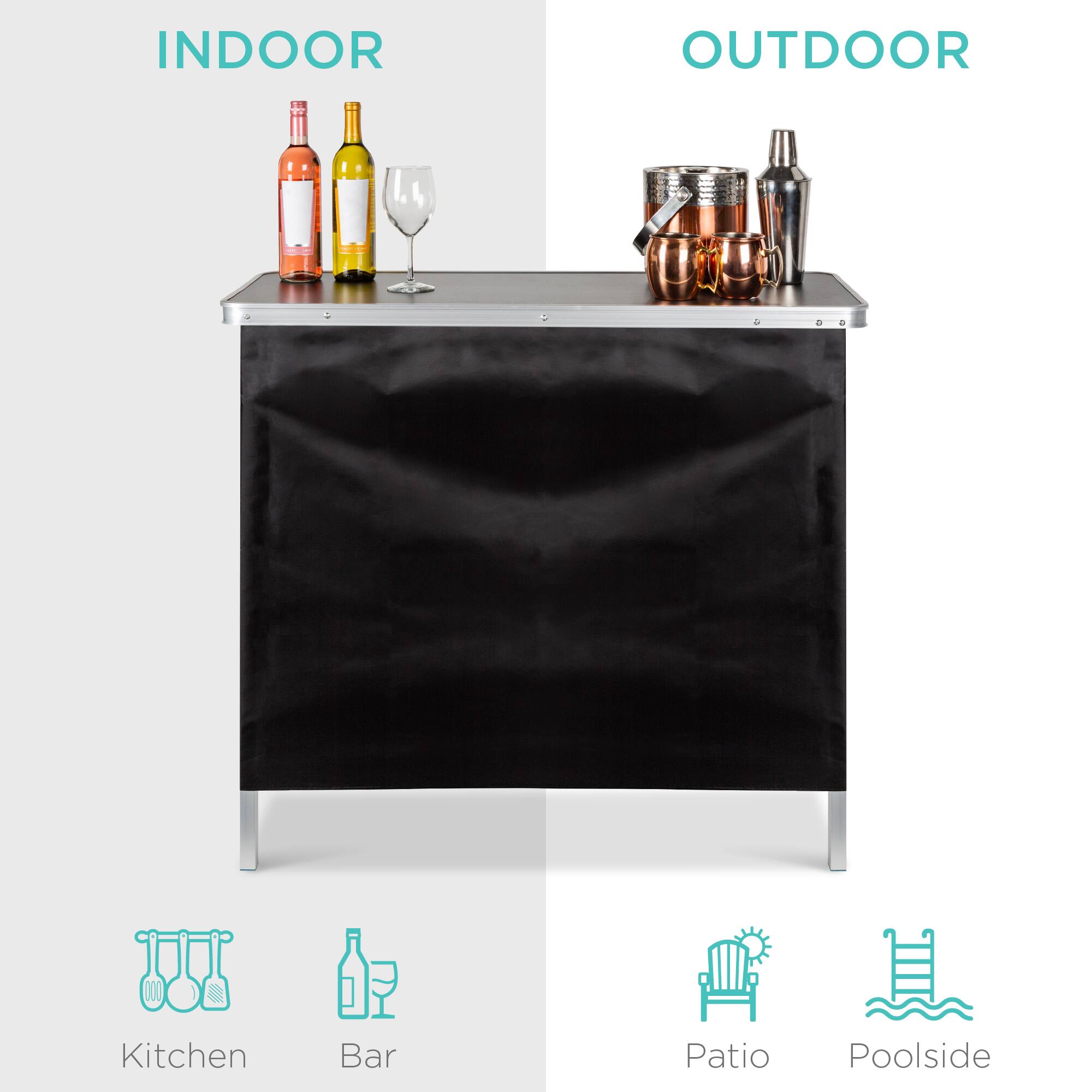 INDOOR  
OUTDOOR  

Kitchen  
Bar  
Patio  
Poolside