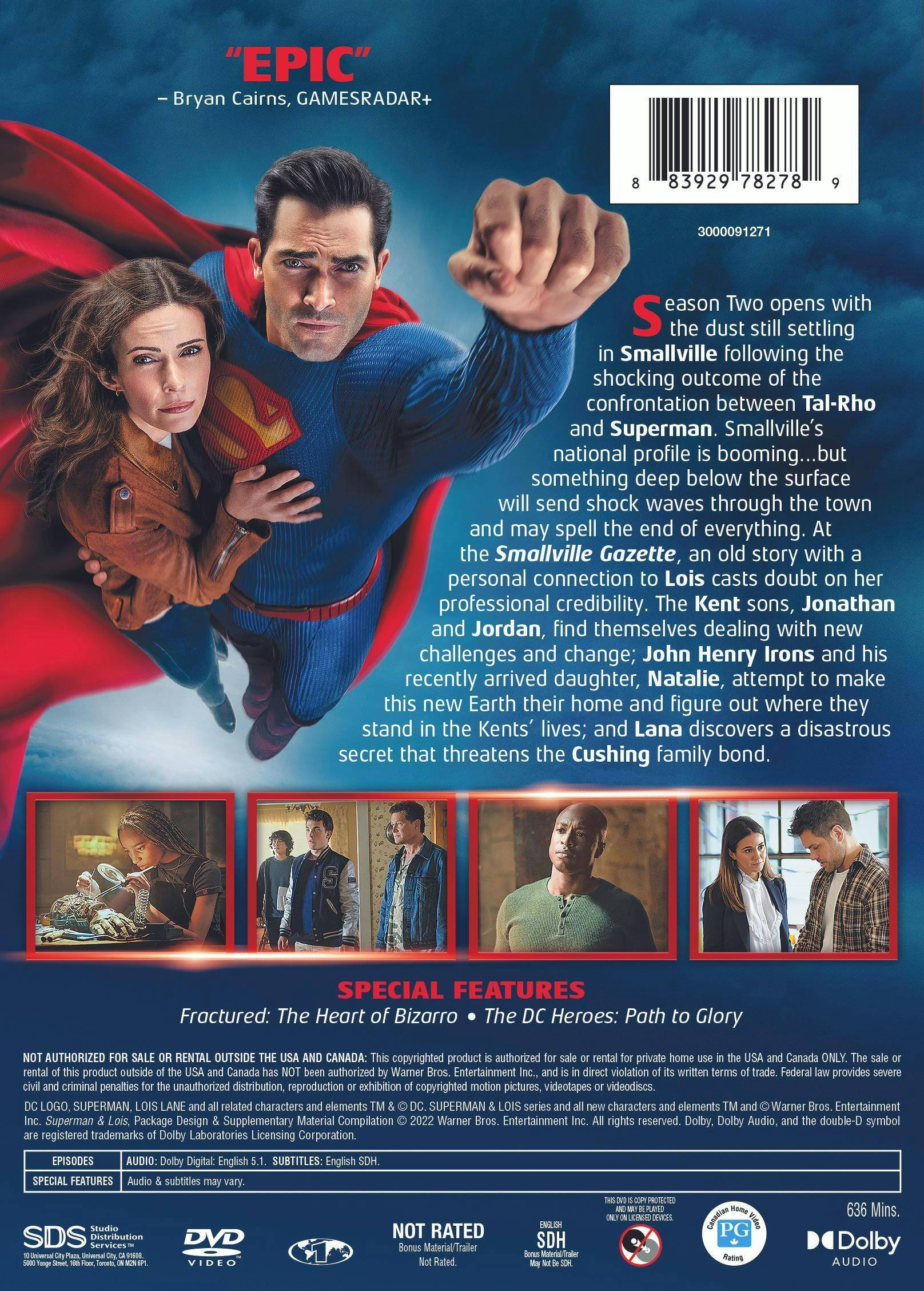 Angle. Superman & Lois: The Complete Second Season (Box Set) [DVD].