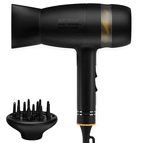 DORLUKFU - Hot Tools Pro Artist Black Gold Quietair Power Dryer | Powerful Zen Drying Experience