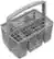 Alt View 17. Bosch - 300 Series 24" Front Control Smart Built-In Stainless Steel Tub Dishwasher with 3rd Rack and PrecisionWash, 48 dBA - Stainless Steel.