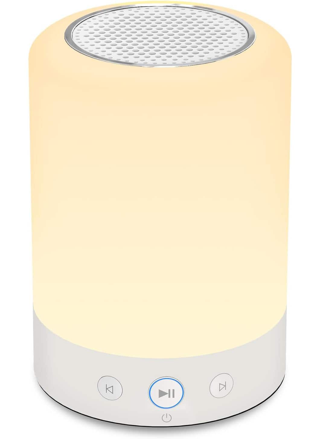 FINEAK - Portable Noise Machine with Night Light - White