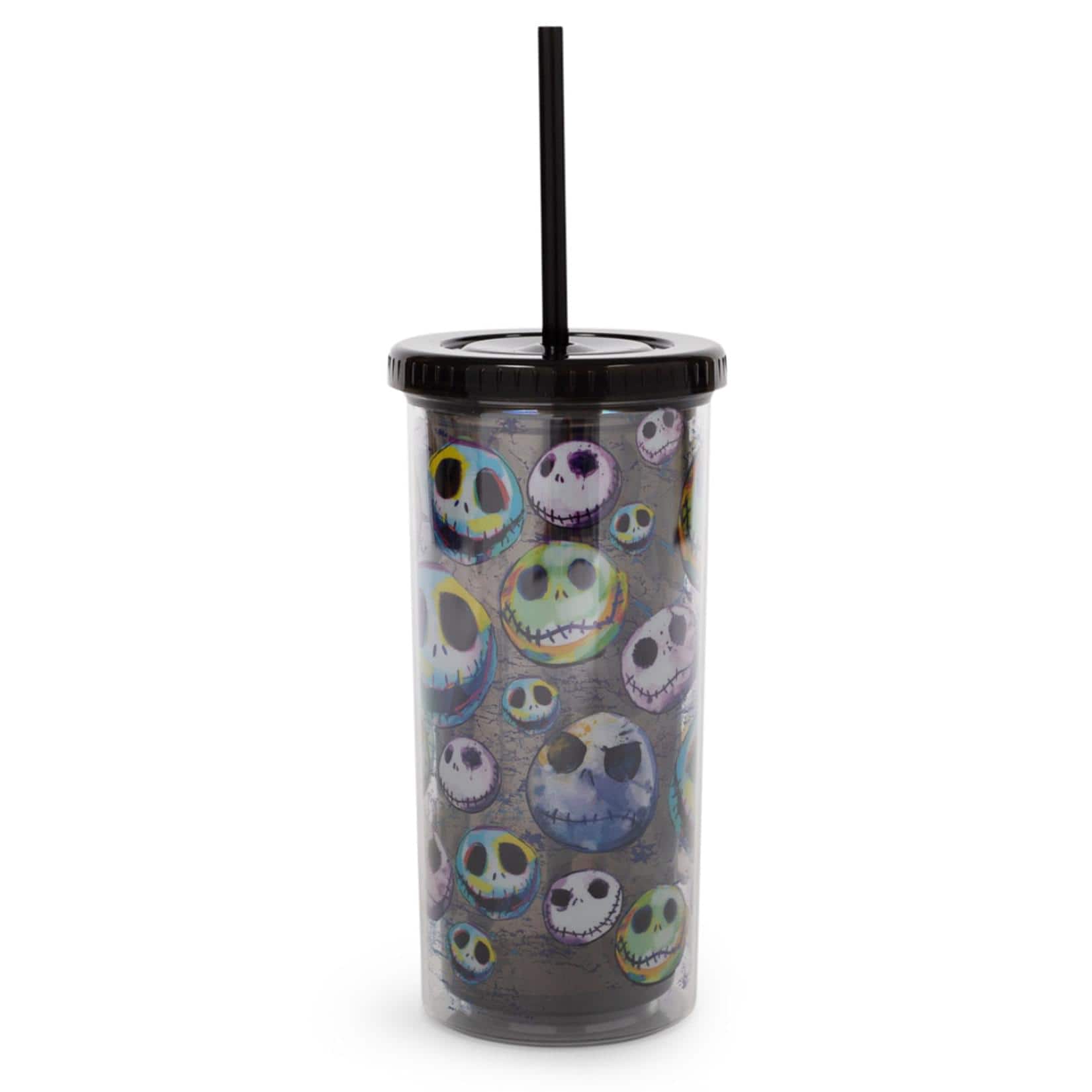 Disney - The Nightmare Before Christmas Jack Skellington Faces Carnival Cup - Black