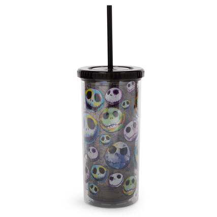 Front. Disney - Disney The Nightmare Before Christmas Jack Skellington Faces Carnival Cup - Black.