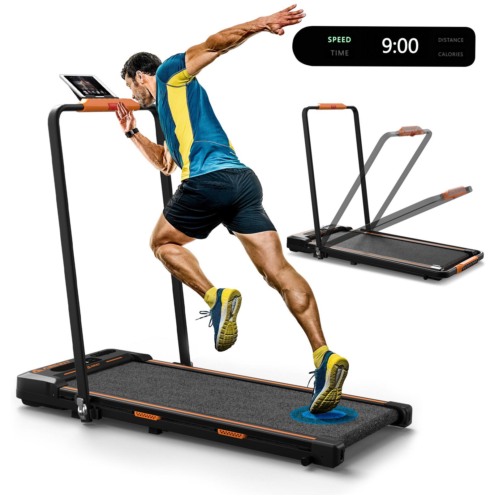 SPEED TIME 9:00 DISTANCE CALORIES