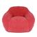 Alt View 4. GOODSILO - Giant Memory Foam Filled Bean Bag Sofa with Armrests for Adults, Spacious Faux Fur Lounger for Living Room and Bedroom - Rose Red.
