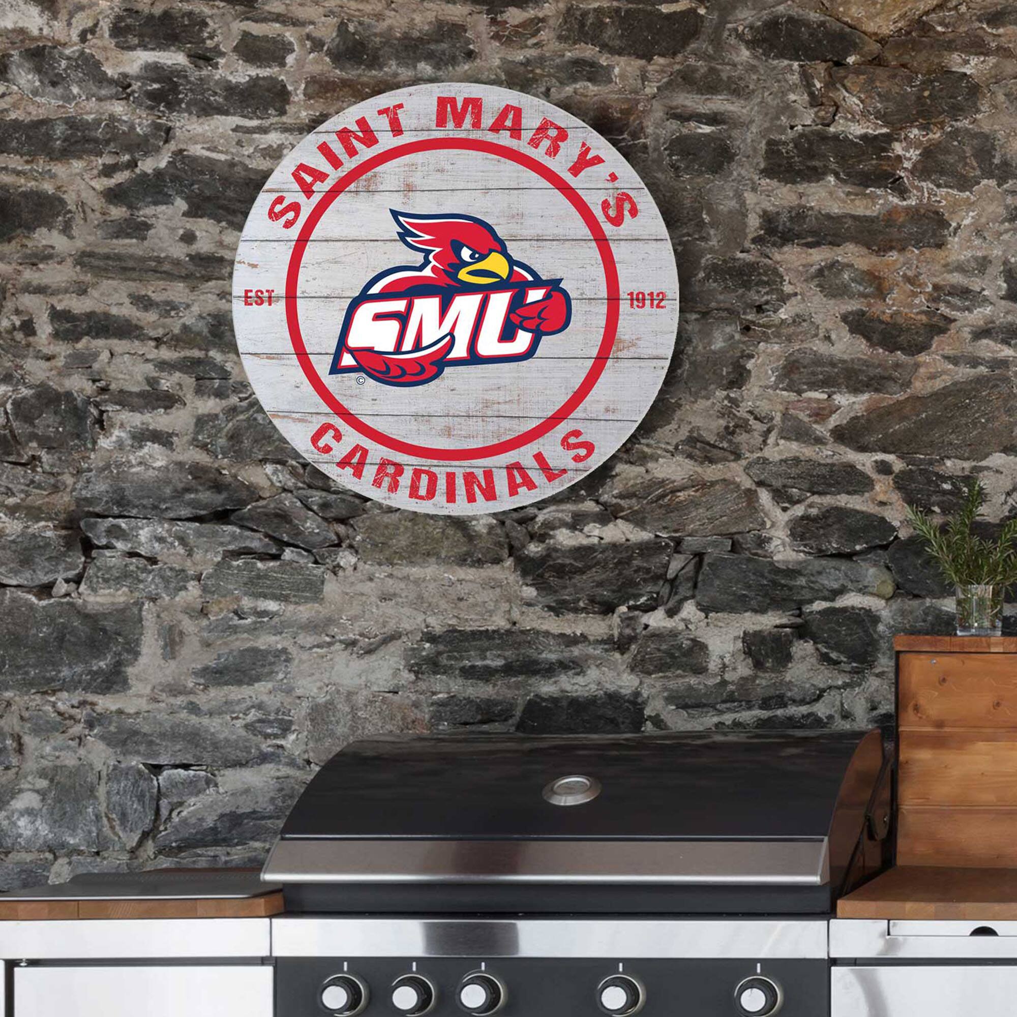 SAINT MARY'S EST 1912 SMU CARDINALS