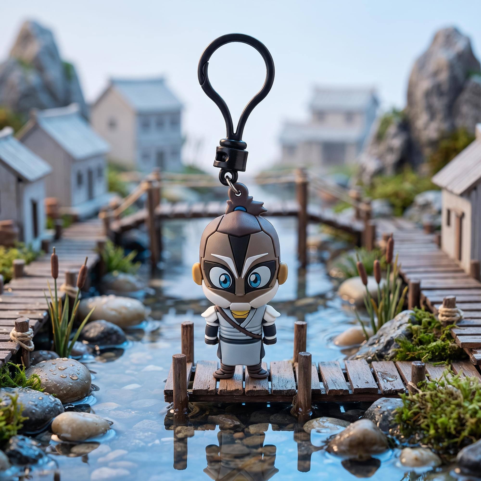 Alt View 5. Monogram - Avatar: The Last Airbender Series 4 Blind Bag 3D Foam Bag Clip | 1 Random - Multi-Colored.