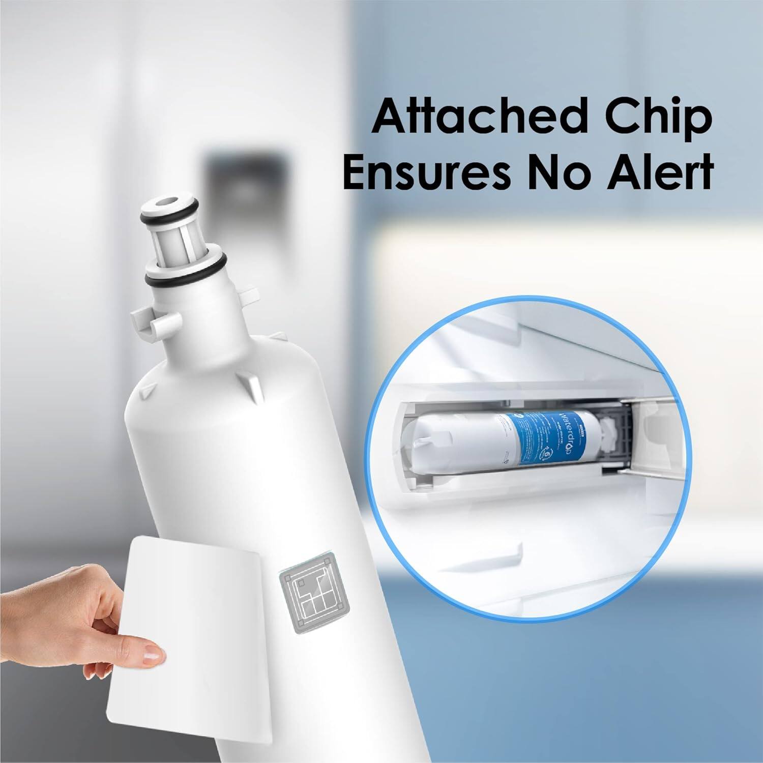 Attached Chip Ensures No Alert