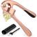 Front. Zulay Kitchen - Zulay Kitchen Premium Garlic Press with Soft, Easy to Squeeze Handle - Includes Silicone Garlic Peeler & Cleaning Brush - Rose Gold.