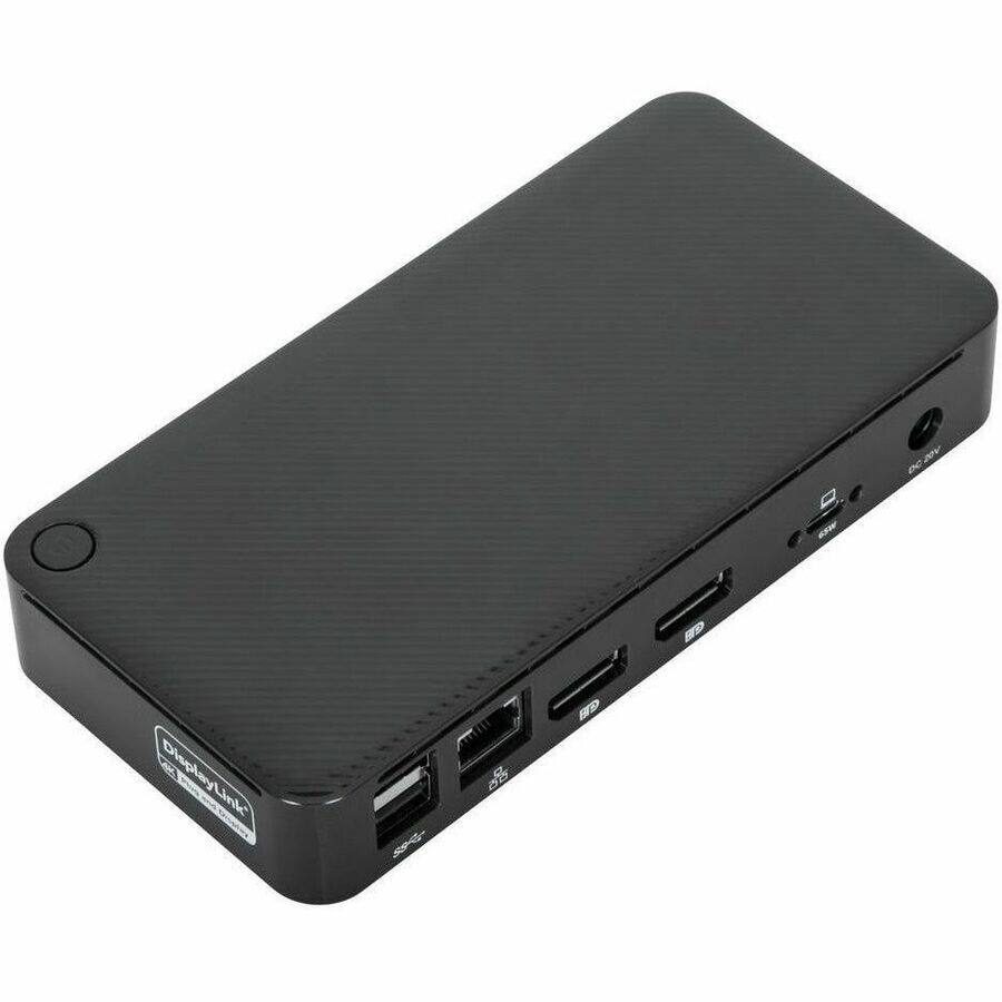 Alt View 4. Targus - Targus Universal USB-C DV4K Docking Station with 65W Power Delivery - for Notebook - 100 W - USB Type C, USB Type A - 2.