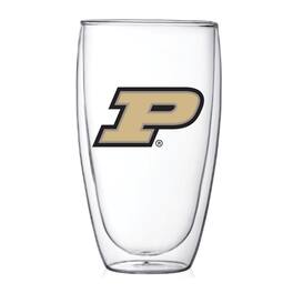 Indigo Falls - Purdue Boilermakers 15oz. Double Wall Thermo Glass - Multicolor