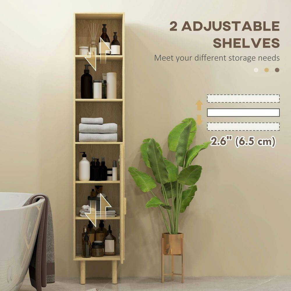 2 Adjustable Shelves  
Meet your different storage needs  

2.6" (6.5 cm)