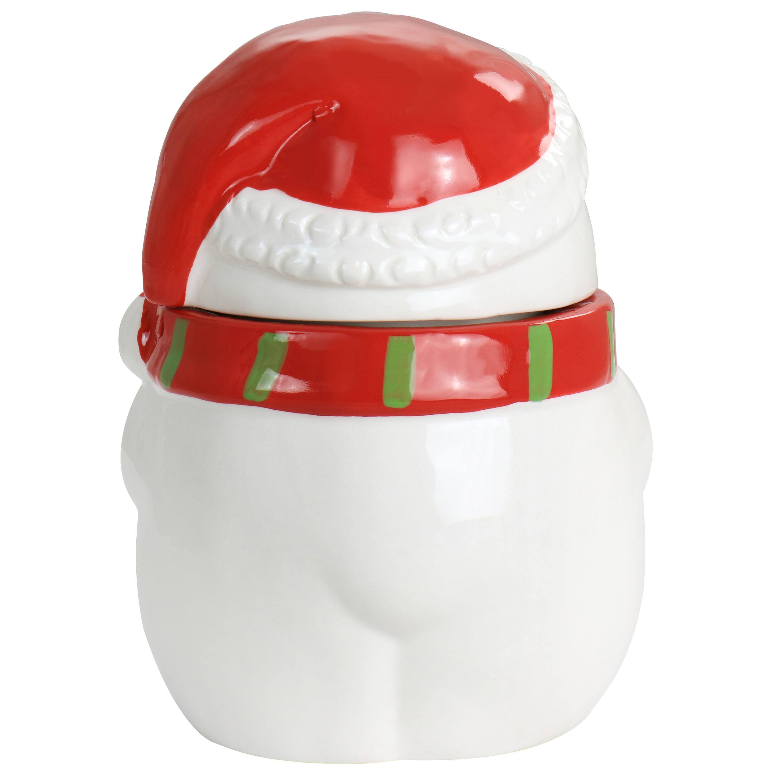 Back. Gibson - Gibson Home Joyful Bear Durastone 7.5in Cookie Jar - Multi.