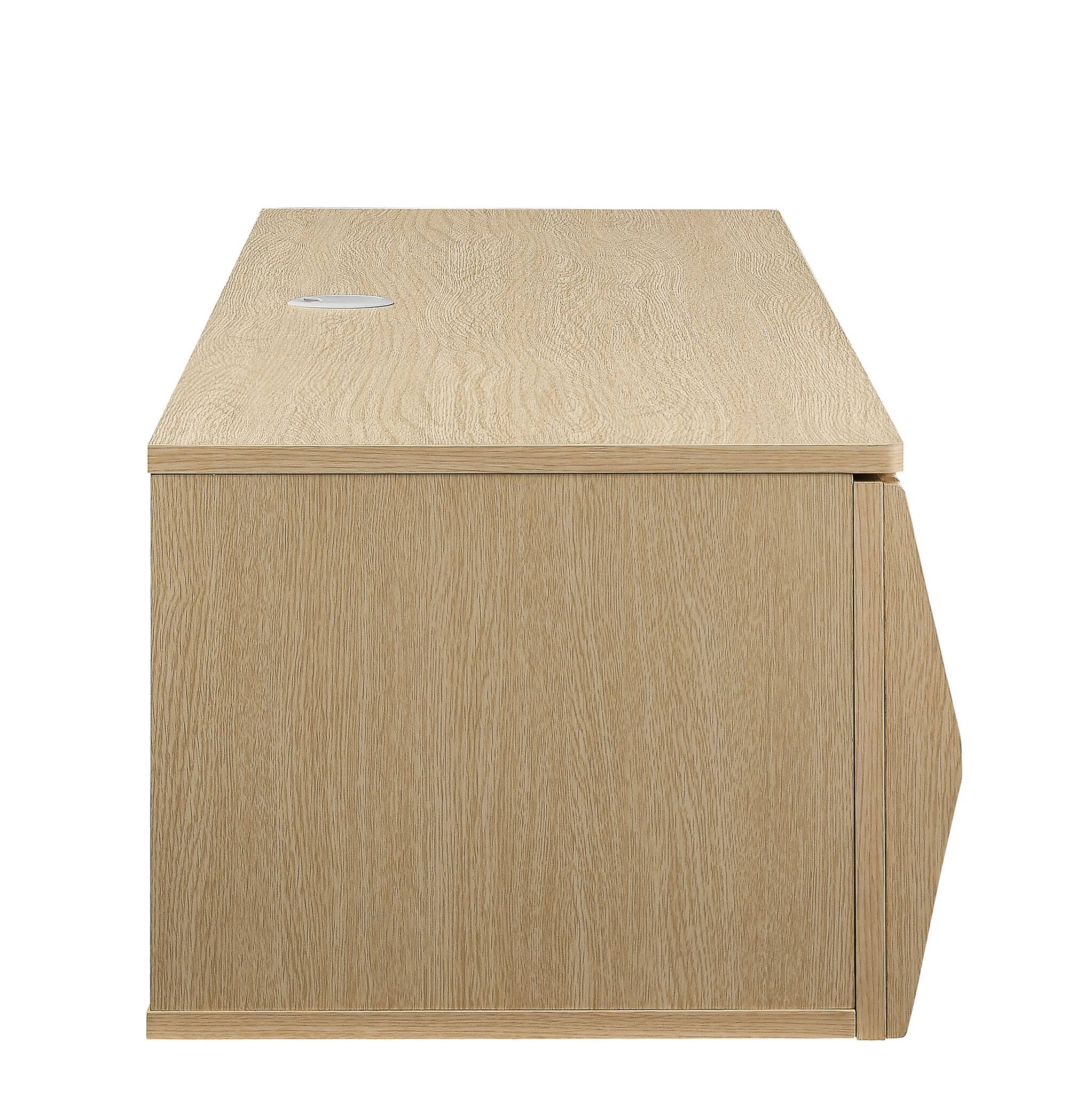 Back. Modway - Vaughn 64" Wall Mount TV Stand by Modway - Ash.