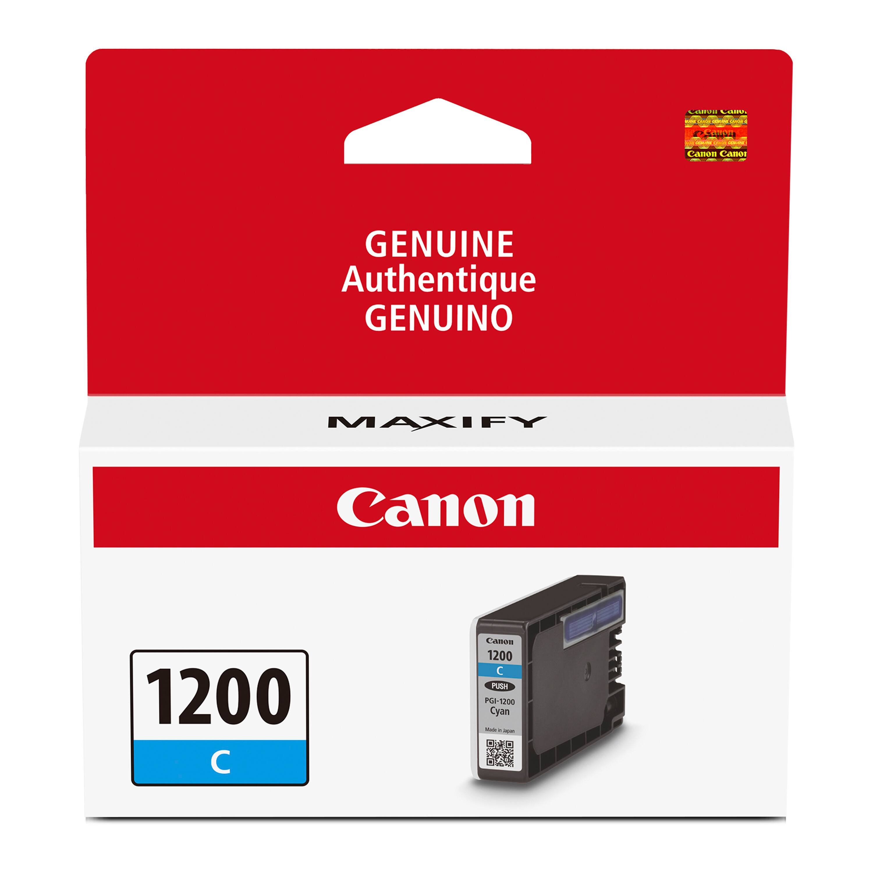 Canon Genuine Authentique GENUINO MAXIFY Canon 1200 C PGI-1200 Cyan