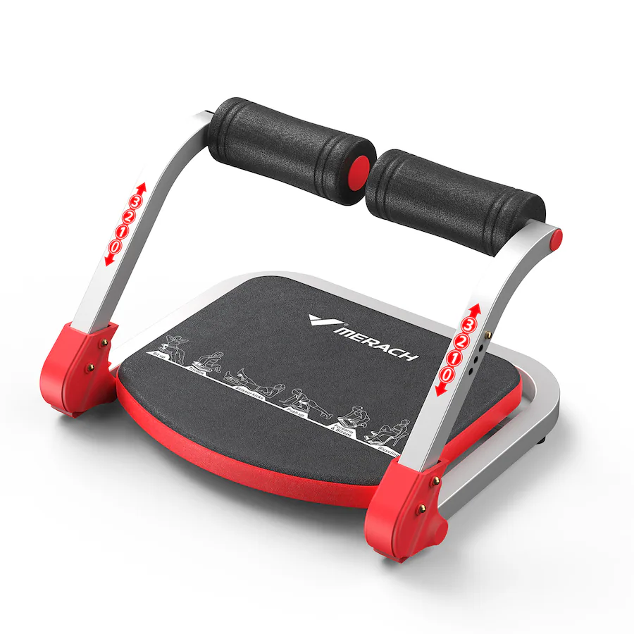 Merach Crunch Machine MERACH Ab Crunch Machine Automatic Rebound for Home Gym Adjustable Sit ...