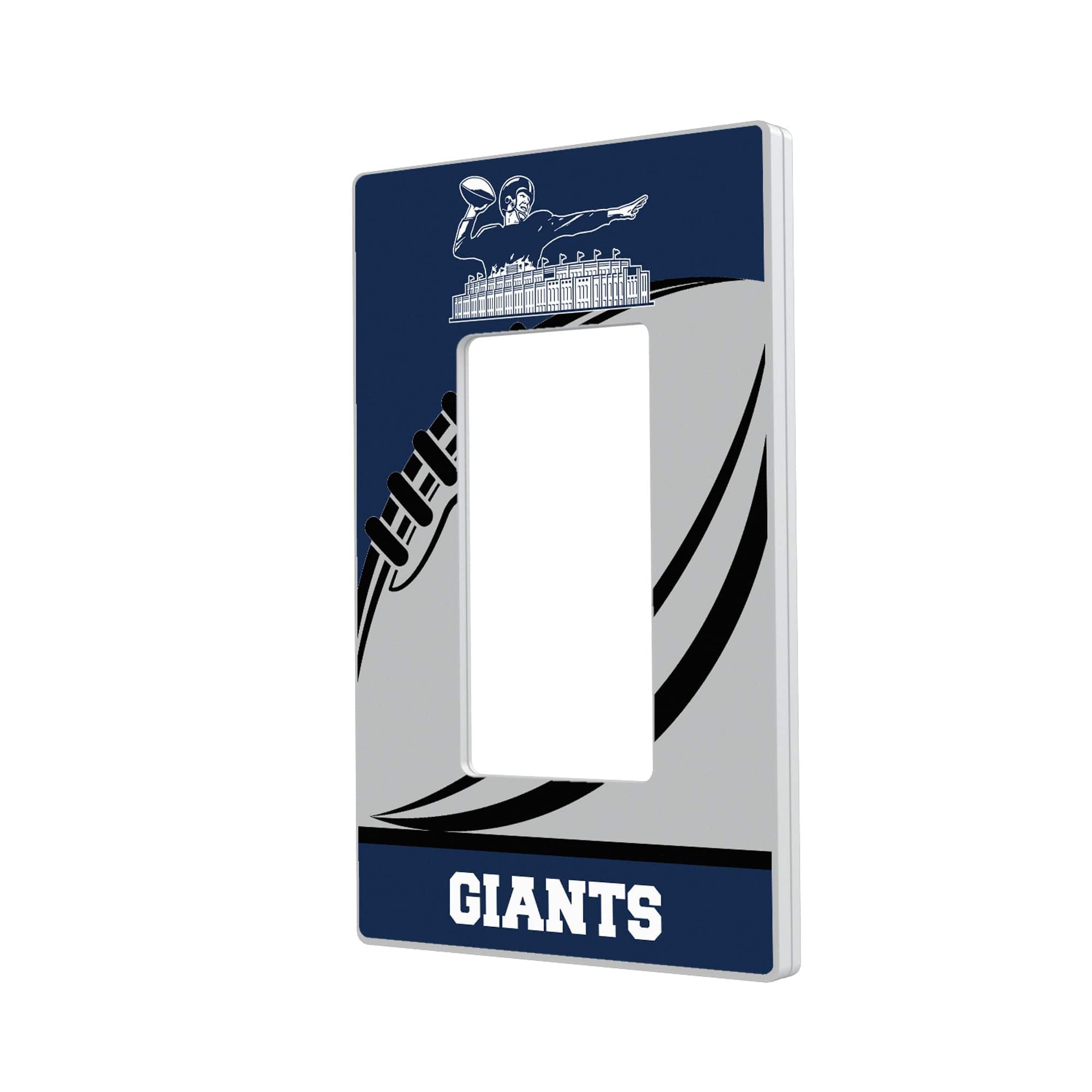 Keyscaper - New York Giants Passtime Design Single Rocker Lightswitch Plate - Multicolor price history on PriceWatchPro