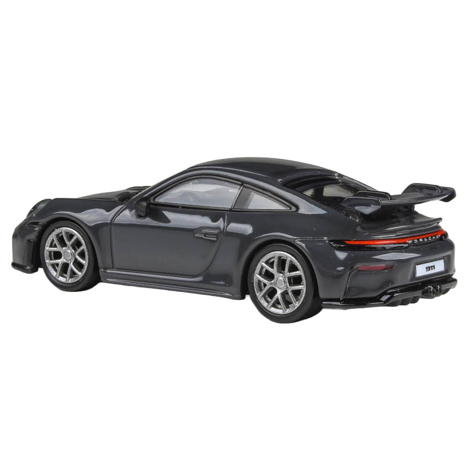 Alt View 1. Paragon - 2025 Porsche 911 GT3 (992.2) Slate Gray 1/64 Diecast Model Car by Paragon Models.