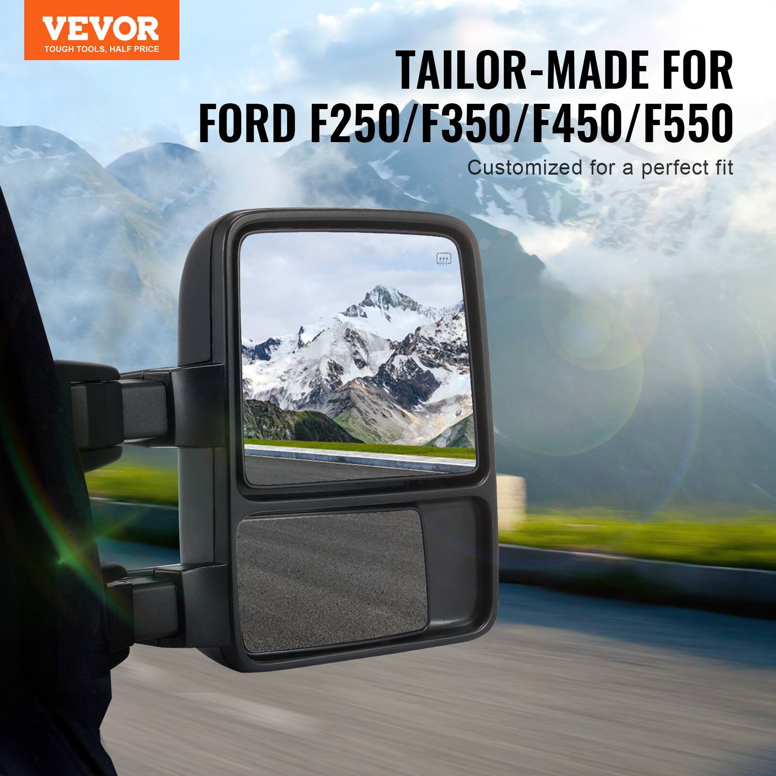 VEVOR  
TOUGH TOOLS, HALF PRICE  

TAILOR-MADE FOR  
FORD F250/F350/F450/F550  

Customized for a perfect fit