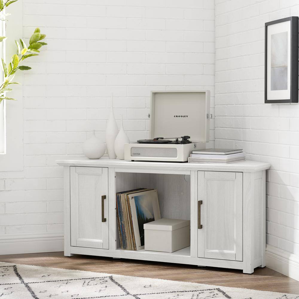 Alt View 5. Crosley Furniture - Camden Corner Tv Stand For 50+ Inch Tv - White.