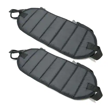 Front. Mind Reader - Mind Reader His and Her Rest, Ergonomic Pressure-Relief Foot Hammock (2-Pack).