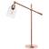 Front. Lalia Home - Vertically Adjustable Desk Lamp - Rose Gold.