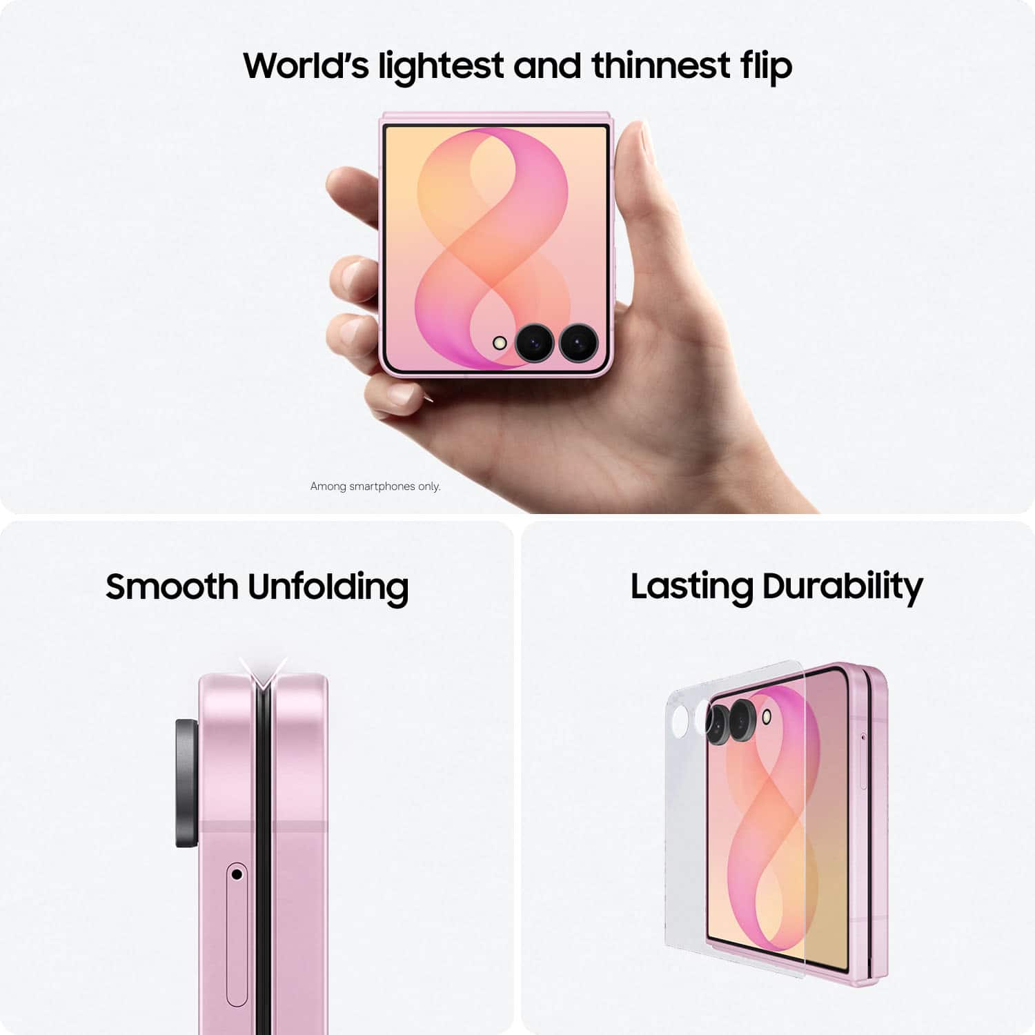 Samsung Galaxy Z Flip8 256GB (Unlocked) Pink SM-F776ULIAXAA - Best Buy