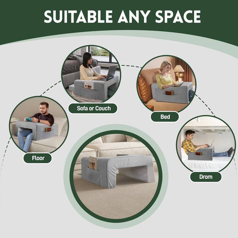 SUITABLE ANY SPACE

- Sofa or Couch
- Bed
- Floor
- Drom
