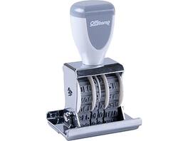 Offistamp - Received Rectangle Dater Stamp, Ink (034522) - Black