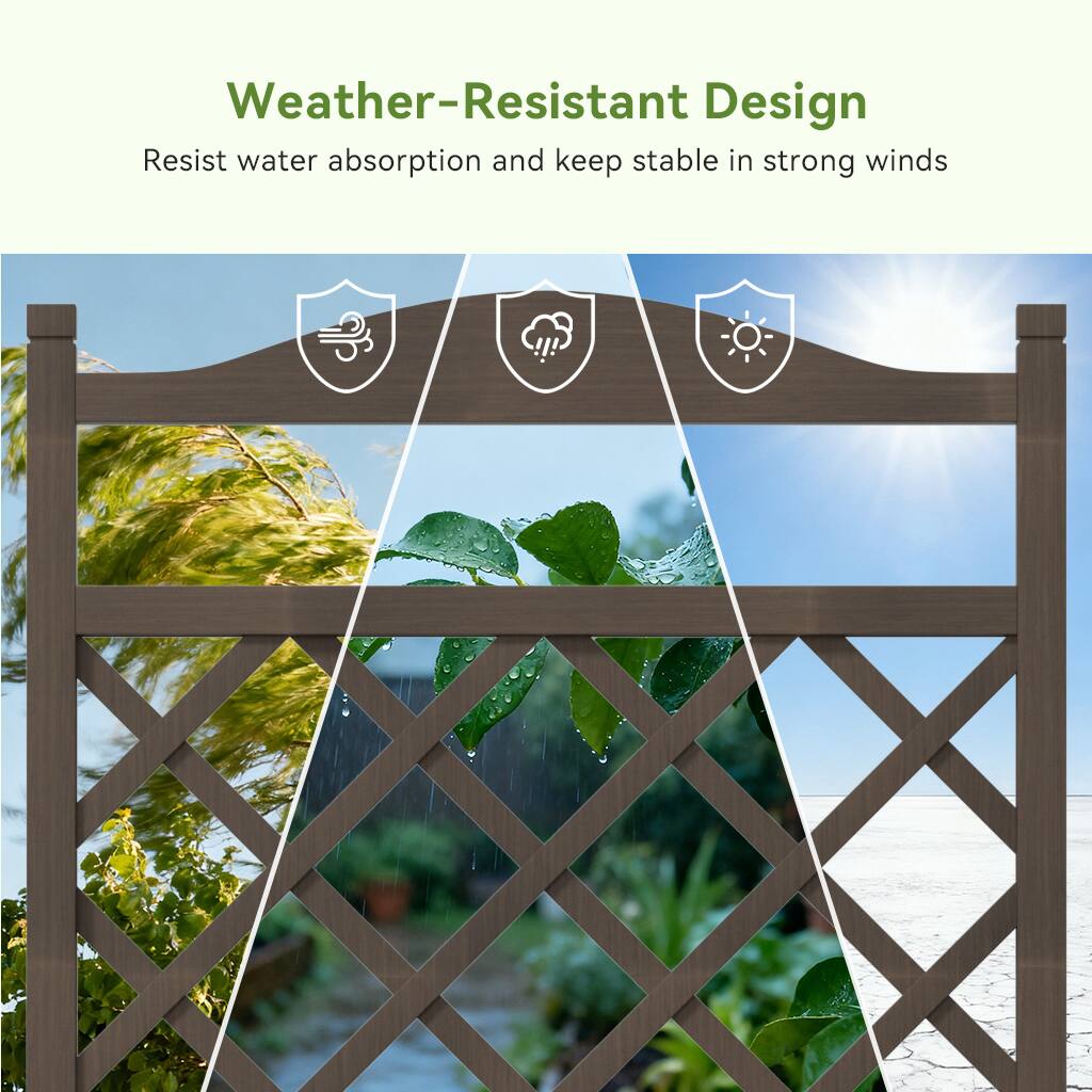Weather-Resistant Design  
Resist water absorption and keep stable in strong winds