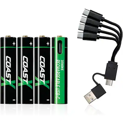 COAST
RECHARGEABLE USB-C
ZITHION-X