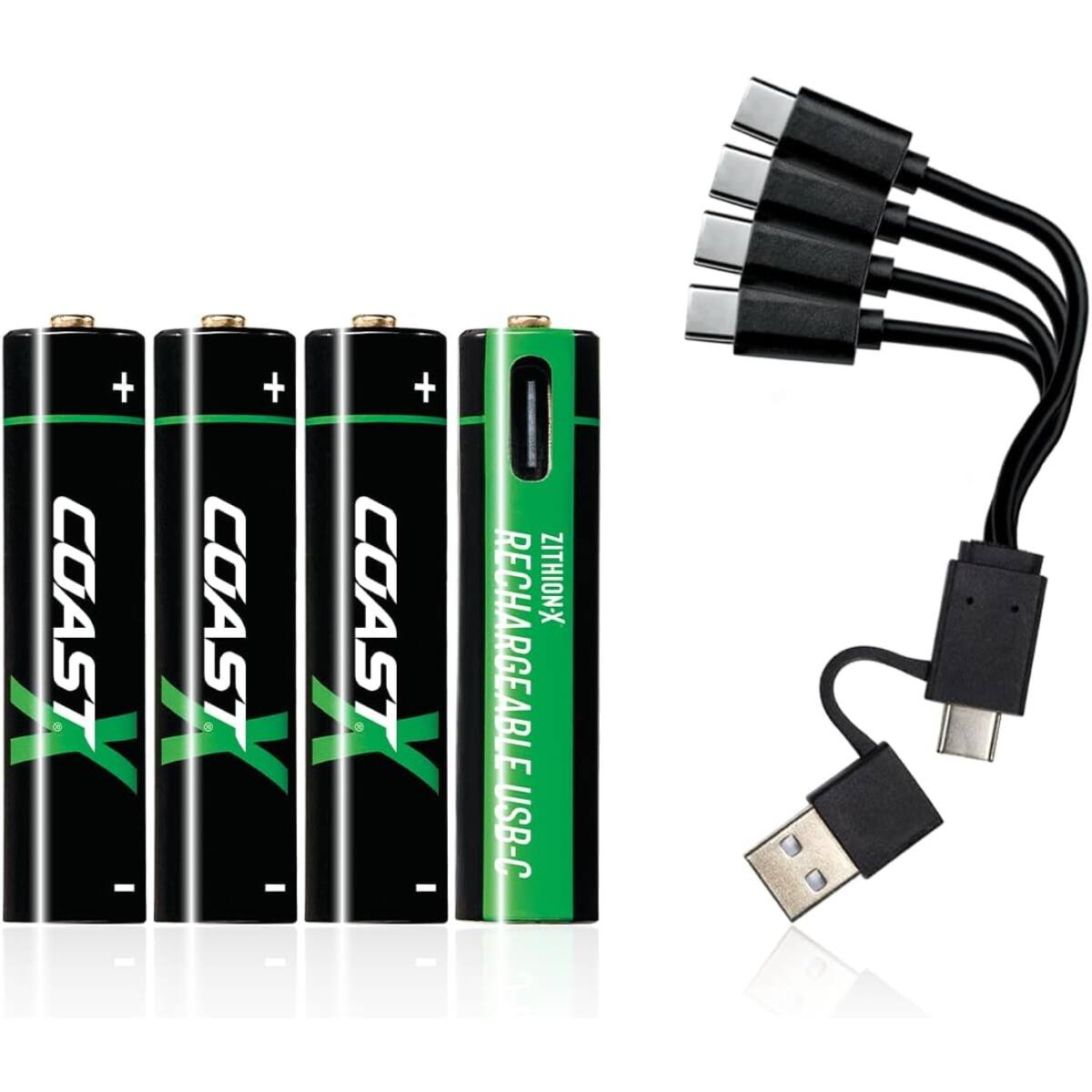 COAST  
RECHARGEABLE USB-C  
ZITHION-X