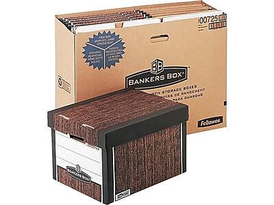 00725 MII BANKERS BOXES  
STORAGE BOXES  
BANKERS BOX  
ORTH STORAGE BOXES  
RANGEMENT DE PAPIERS  
STORAGE DE PAPIERS  
Fellowes