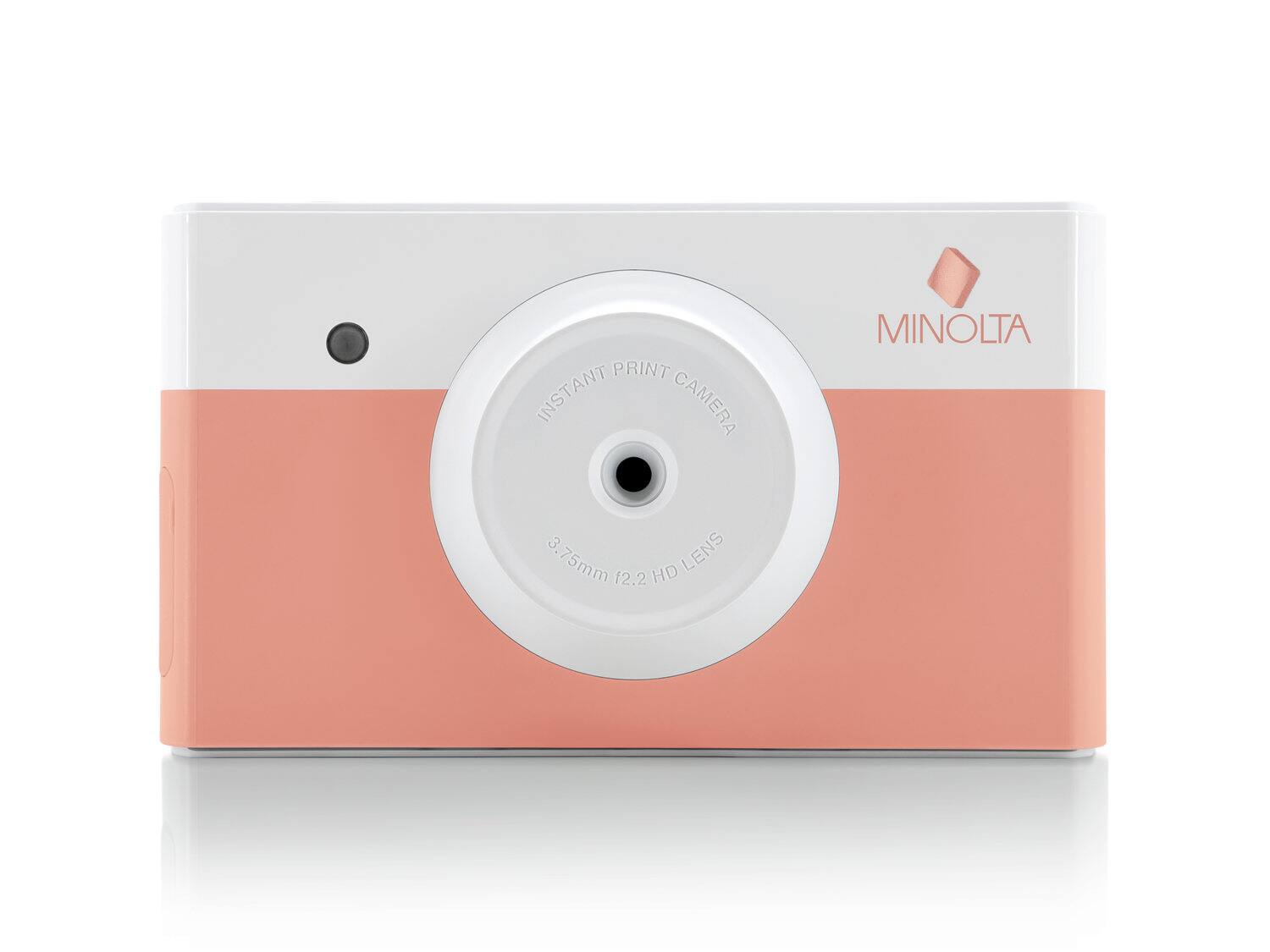 MINOLTA  
INSTANT PRINT CAMERA  
3.75mm f2.2 HD LENS