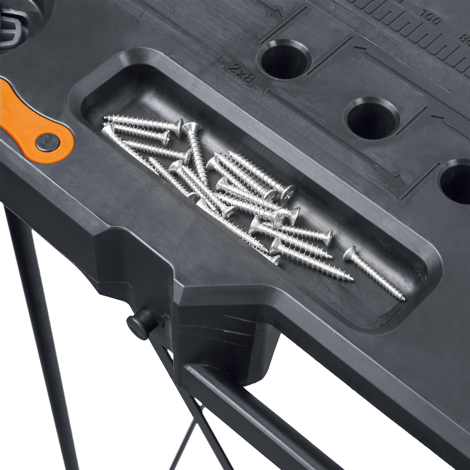 Alt View Zoom 12. WORX - Sidekick Portable Work Table - Black.