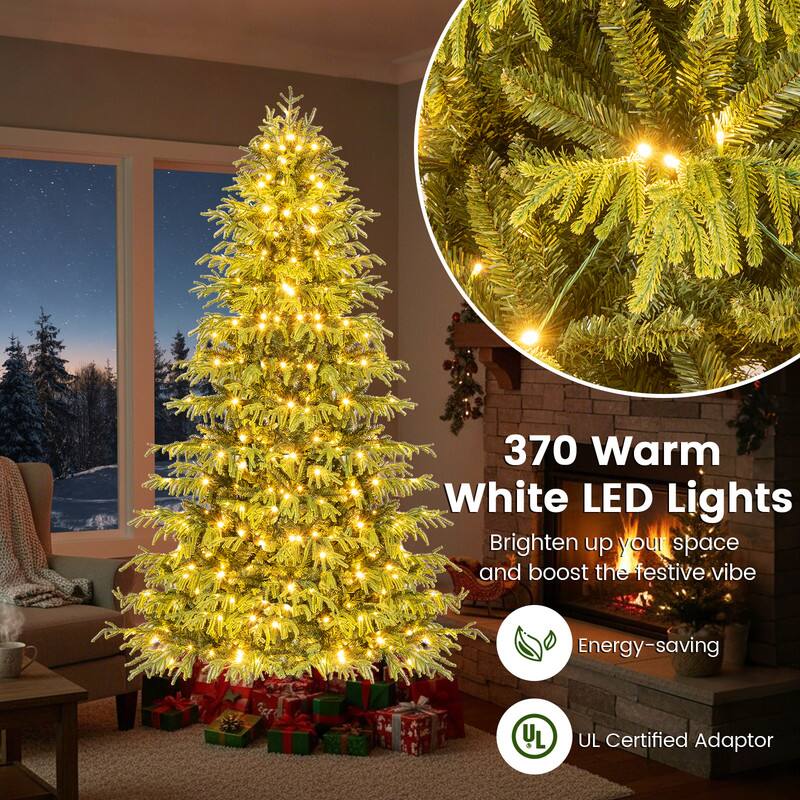 370 Warm White LED Lights Brighten up your space and boost the festive vibe

Energy-saving

UL Certified Adaptor