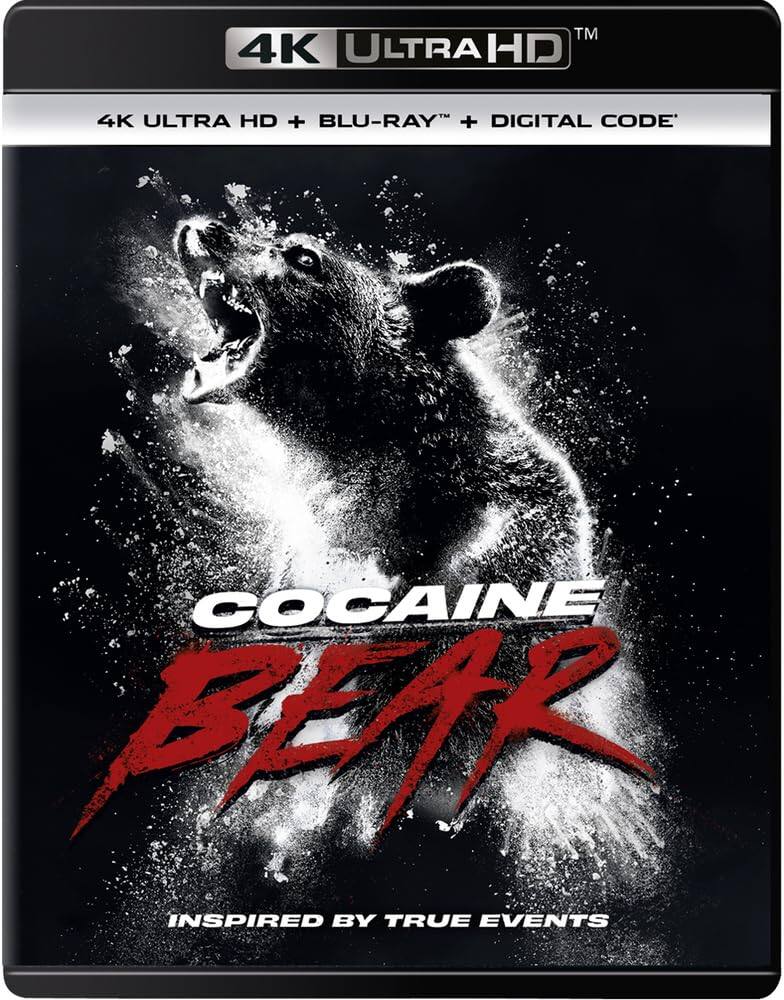 Front. Cocaine Bear  - 4K UHD.
