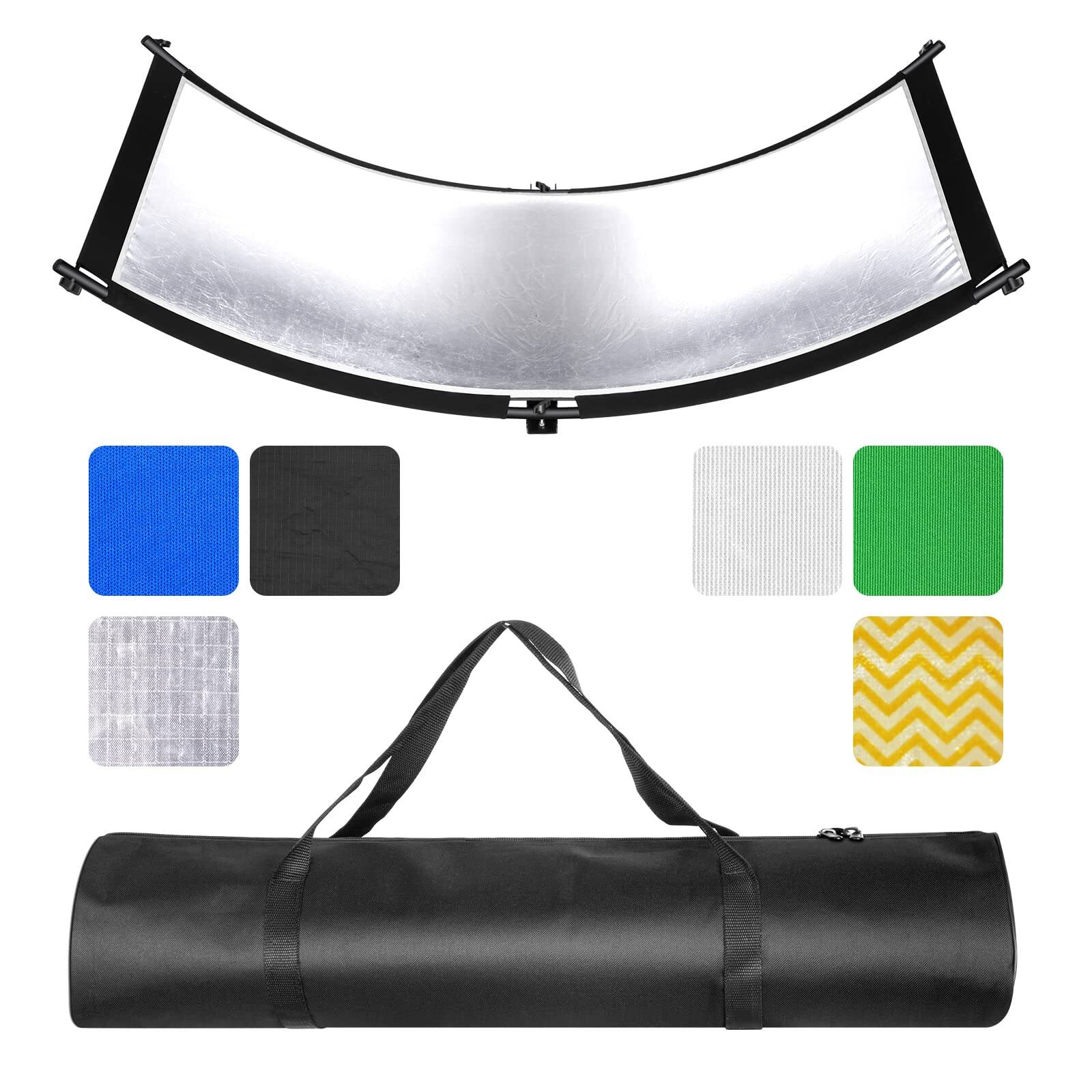 Front. Neewer - 66" Clamshell Reflector, 6 Colors.