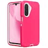 Front. Entronix - Entronix Case Compatible with Galaxy A17 - Triple-Layer Heavy Duty Protection - Pink.