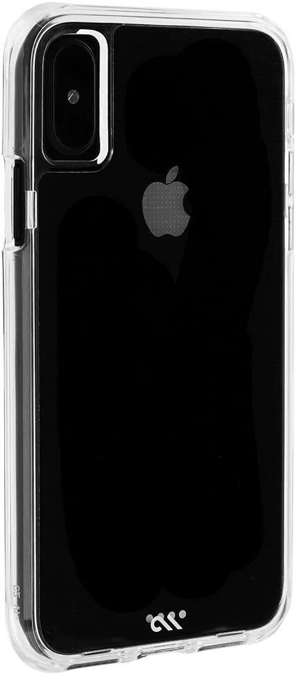 Alt View 4. Case-Mate - iPhone X Case - TOUGH CLEAR - Ultra Protective - 10 ft Drop Protection - Slim Design - Apple iPhone 10 - Clear - Clear.
