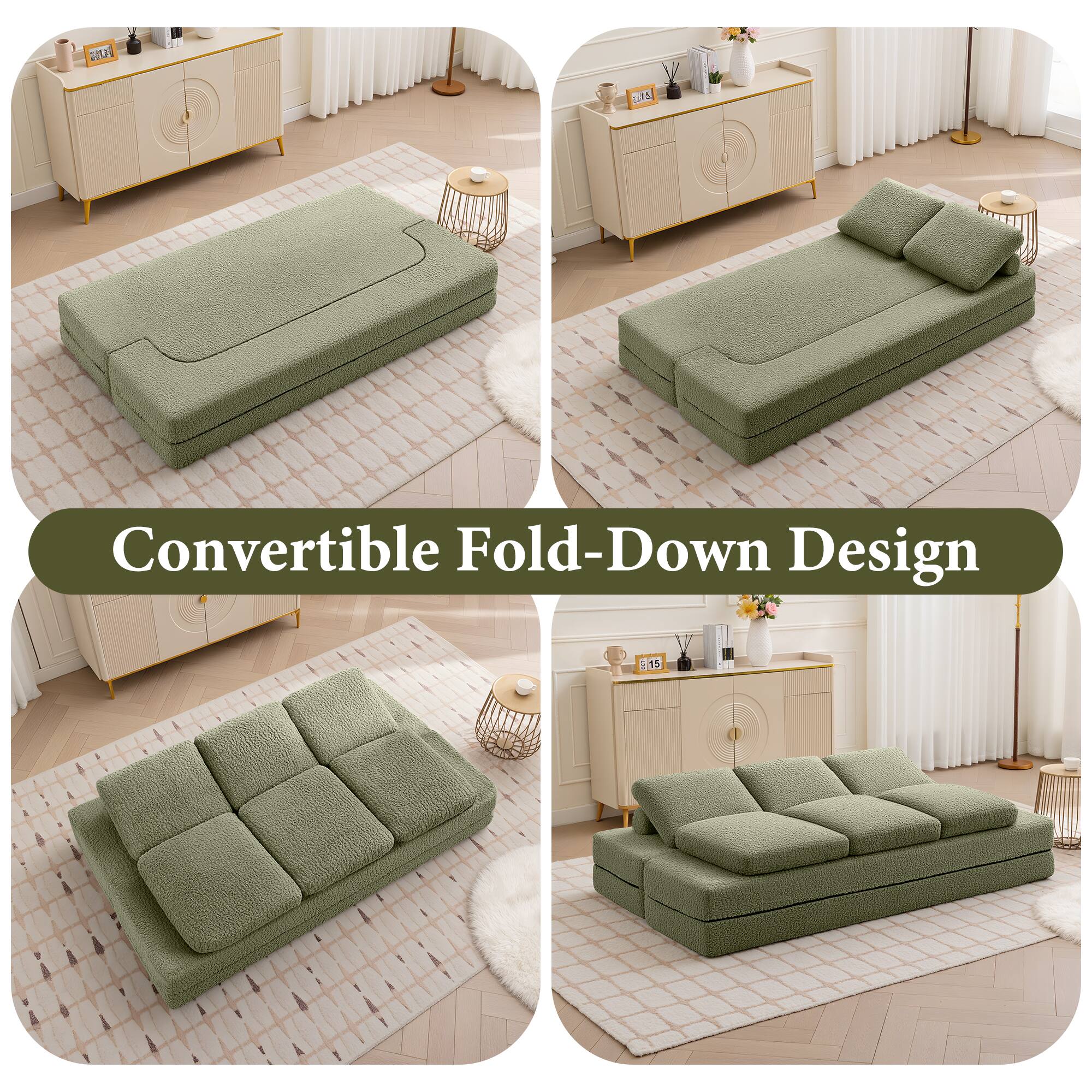 Convertible Fold-Down Design