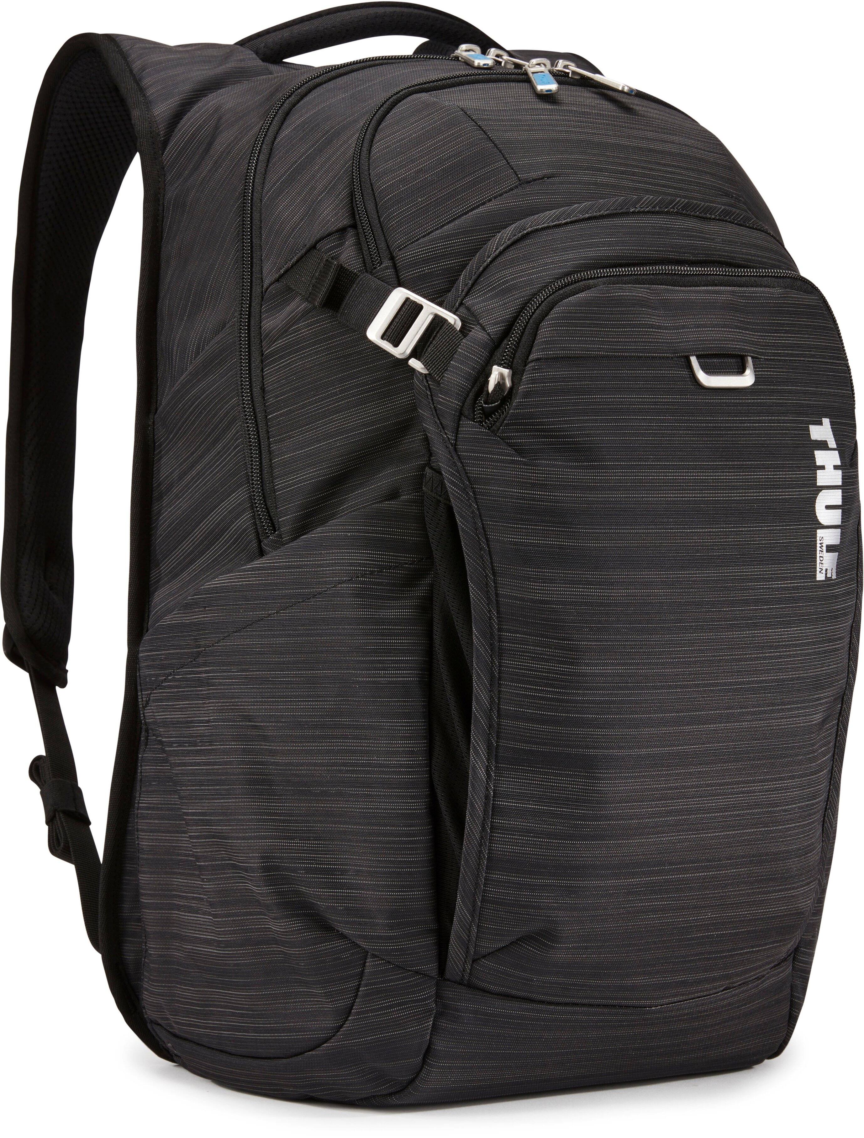Back. Thule - Contract 15.6" Laptop Backpack - Black - Black.