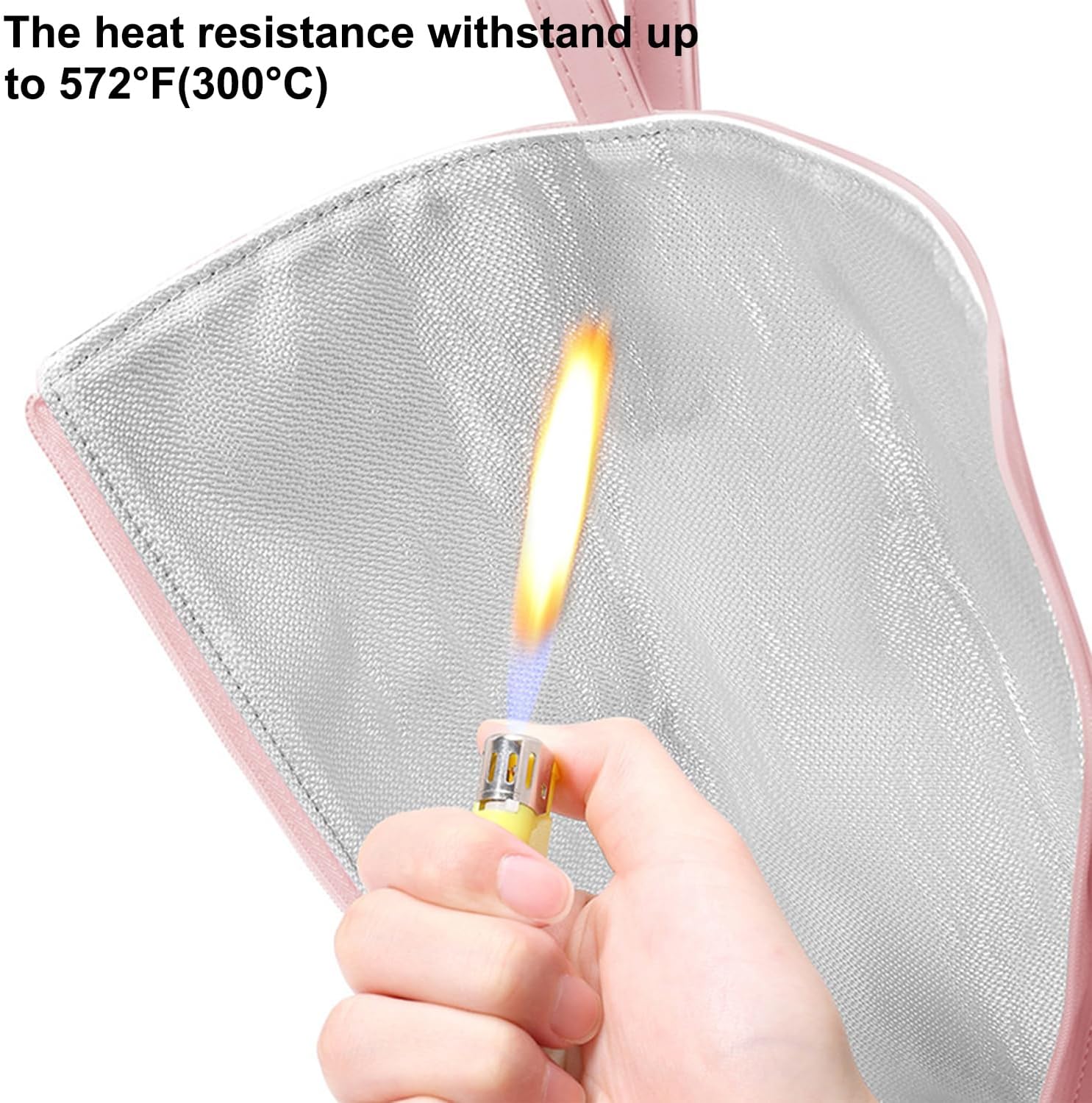 The heat resistance withstand up to 572°F (300°C) 572°F